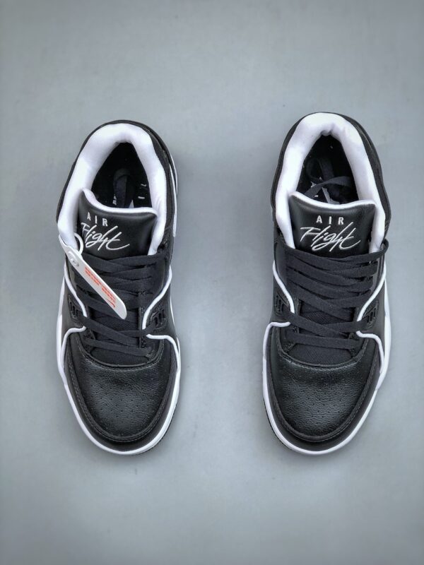 sy_no_CCA78BA61CC208D0E308CC9053CBBFF2_3 Nike Flight Legacy "Black White" Retro Basketball Sneakers