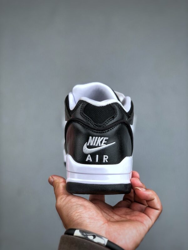 sy_no_CCA78BA61CC208D0E308CC9053CBBFF2_5 Nike Flight Legacy "Black White" Retro Basketball Sneakers