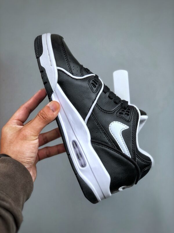 sy_no_CCA78BA61CC208D0E308CC9053CBBFF2_7 Nike Flight Legacy "Black White" Retro Basketball Sneakers