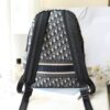 DiorTravel Oblique Embroidered Backpack – Blue