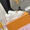 sy_no_CD95B56E2026DABA7E6A05498B911956_2 Louis Vuitton LV Trainer Strap White & Beige/Cream Retro Sneakers