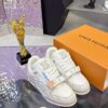 sy_no_CD95B56E2026DABA7E6A05498B911956_4 Louis Vuitton LV Trainer Strap White & Beige/Cream Retro Sneakers