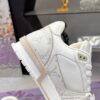 sy_no_CD95B56E2026DABA7E6A05498B911956_8 Louis Vuitton LV Trainer Strap White & Beige/Cream Retro Sneakers