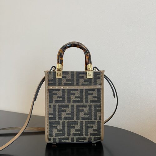 sy_no_CDBD93DF1F3564A6F0EB7FE1B8328251_0 Fendi Sunshine Mini Tote – Tortoiseshell Handle