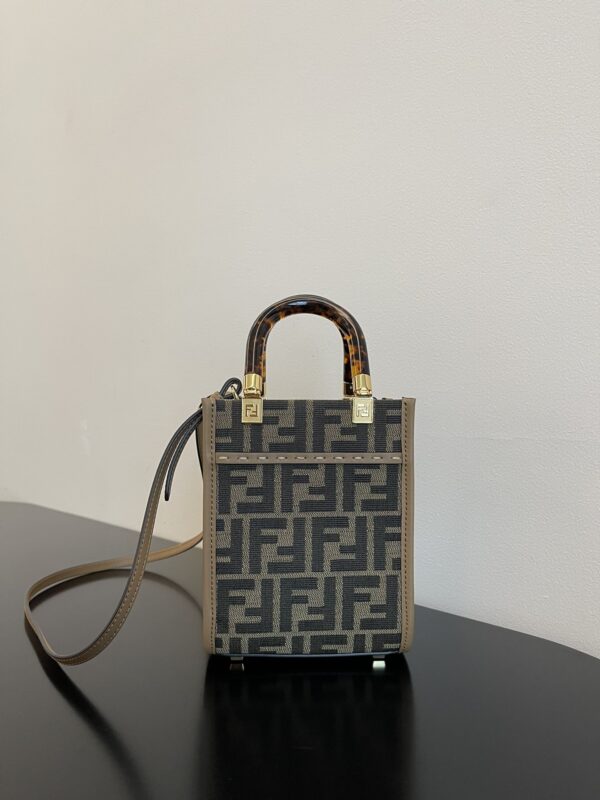 sy_no_CDBD93DF1F3564A6F0EB7FE1B8328251_8 Fendi Sunshine Mini Tote – Tortoiseshell Handle