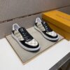 sy_no_CE0381FB3E4233867F45C6FAF9EDFC55_0 Louis Vuitton LV Court / Riviera Black & White Damier Low-Top Sneakers