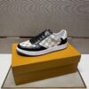 sy_no_CE0381FB3E4233867F45C6FAF9EDFC55_3 Louis Vuitton LV Court / Riviera Black & White Damier Low-Top Sneakers