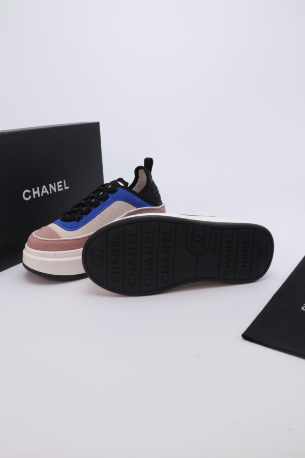 sy_no_CF36571615D991E158C9D10048523FF9_2 Dusty Pink & Royal Blue Platform Chunky Sneakers