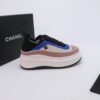 sy_no_CF36571615D991E158C9D10048523FF9_6 Dusty Pink & Royal Blue Platform Chunky Sneakers