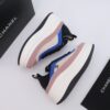 sy_no_CF36571615D991E158C9D10048523FF9_8 Dusty Pink & Royal Blue Platform Chunky Sneakers