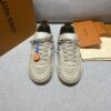 sy_no_CF4B829AD0C2442D37F2A2F359CB66F2_2 Taupe, Grey Khaki & Champagne Gold Technical Dad Sneakers