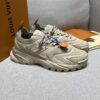 sy_no_CF4B829AD0C2442D37F2A2F359CB66F2_3 Taupe, Grey Khaki & Champagne Gold Technical Dad Sneakers