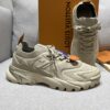 sy_no_CF4B829AD0C2442D37F2A2F359CB66F2_8 Taupe, Grey Khaki & Champagne Gold Technical Dad Sneakers