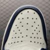 Obsidian Blue & White High-Top Retro Basketball Sneakers