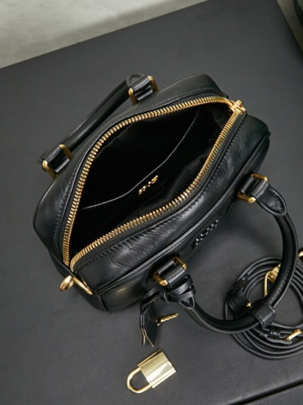 sy_no_D03C03934D934462141AD8A24D118F9C_4 Miu Miu "Too Pretty" Bowling Bag – Small Leather Handbag / Crossbody Bag