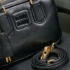 sy_no_D03C03934D934462141AD8A24D118F9C_7 Miu Miu "Too Pretty" Bowling Bag – Small Leather Handbag / Crossbody Bag