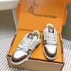 sy_no_D0B3CCA4AC486665965394F3870CA751_2 Louis Vuitton LV Trainer Brown & White Damier Ebene Sneakers