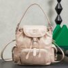 sy_no_D19B48BF0E4FDF3E83533336453B714D_0 Miu Miu Medium Calfskin Backpack/Crossbody/Handbag with Crackled Finish