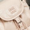 sy_no_D19B48BF0E4FDF3E83533336453B714D_6 Miu Miu Medium Calfskin Backpack/Crossbody/Handbag with Crackled Finish