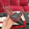 sy_no_D2146A3BA786B731E63C16E6EEE737E7_3 Burgundy & Black Pointed-Toe Slingback Flats
