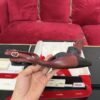 sy_no_D2146A3BA786B731E63C16E6EEE737E7_4 Burgundy & Black Pointed-Toe Slingback Flats