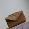 sy_no_D238128E13AD8870CF625507563ECEAF_1 YSL Loulou Mini Double-Chain Bag – Mustard Yellow Suede