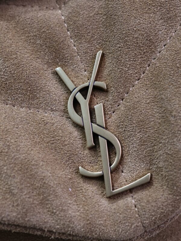 sy_no_D238128E13AD8870CF625507563ECEAF_4 YSL Loulou Mini Double-Chain Bag – Mustard Yellow Suede