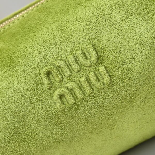sy_no_D327A7DB1633C1890F9AD21C6DD3ABE2_6 Avocado Green Leather Cylindrical Underarm Shoulder Bag