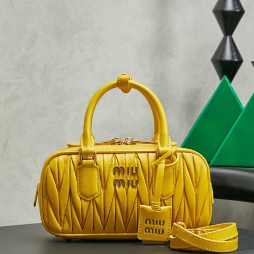 sy_no_D3B9091E3C1ED7CECDB350D3B1BBE996_0 Miu Miu Women's Arcadie Small Nappa Leather Bowling Bag