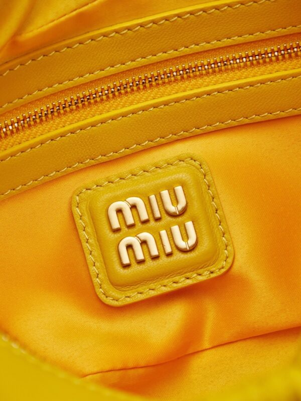 sy_no_D3B9091E3C1ED7CECDB350D3B1BBE996_8 Miu Miu Women's Arcadie Small Nappa Leather Bowling Bag