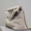 sy_no_D4A7F61AD1851505572F375E6C1F0C51_4 YSL Loulou 35cm Shoulder Bag – Light Gray Suede