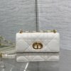 sy_no_D52A66E4F7B4AC25979E7FD4D00991F3_1 Dior Women's Black Mini Shoulder/Crossbody Bag with Oversized Cannage Pattern and Twist-Lock CD Clasp