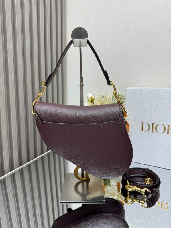 sy_no_D56624100258573EF19479CBCB7979C2_4 DIOR Women's Grained Calfskin Saddle Bag