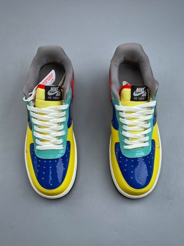 sy_no_D604145A59F38A27BE2381CEF525D7D5_4 Nike Air Force 1 Low Custom Concept – Multicolor Patent Leather