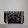 sy_no_D63E3263AD6BC59FB429329D9171EEA1_5 YSL Loulou Mini Double-Chain Bag – Black Lambskin