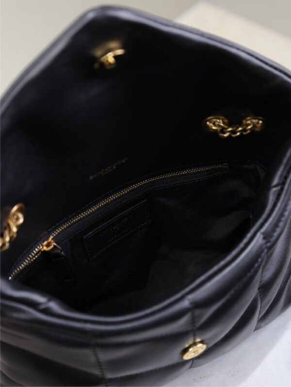 sy_no_D63E3263AD6BC59FB429329D9171EEA1_8 YSL Loulou Mini Double-Chain Bag – Black Lambskin
