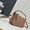 Valentino Garavani Rockstud Small Leather Crossbody Bag – Pink