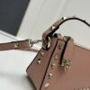 Valentino Garavani Rockstud Small Leather Crossbody Bag – Pink