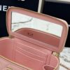 sy_no_D705A9B307C524070271F0BBAB3EB2C9_8 Chanel Vanity Case with Handle – Quilted Lambskin Chain Bag (Pink)