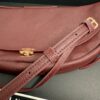 CELINE Soft Triomphe Half-Moon Bag