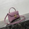 sy_no_D787934E52764853E20D20037532AF2E_1 Pink Lavender Teen Nino Smooth Leather Handbag