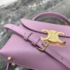 sy_no_D787934E52764853E20D20037532AF2E_5 Pink Lavender Teen Nino Smooth Leather Handbag