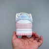 Nike Dunk Low Custom “Pink Baby Blue / Ribbon Laces” Sneakers