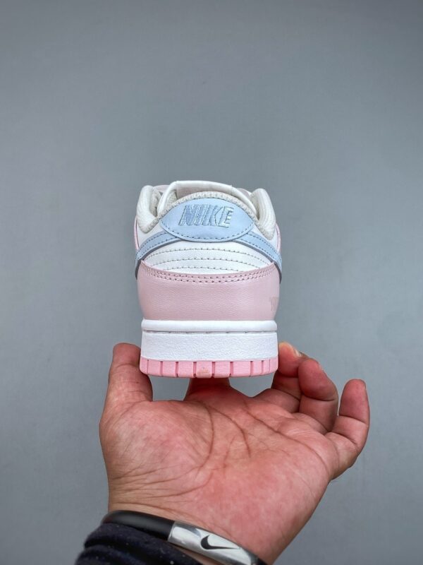 Nike Dunk Low Custom “Pink Baby Blue / Ribbon Laces” Sneakers