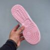 Nike Dunk Low Custom “Pink Baby Blue / Ribbon Laces” Sneakers