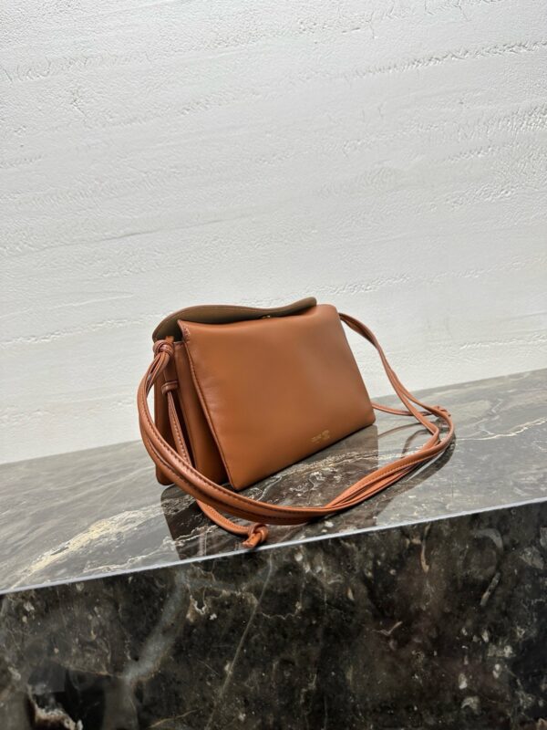 Trio Flap Bag – Brown