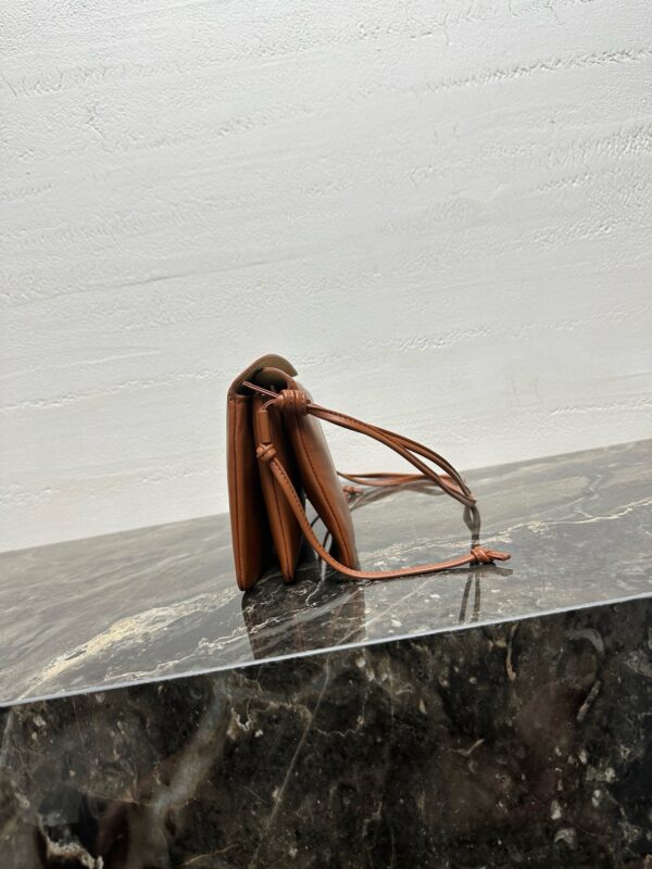 Trio Flap Bag – Brown