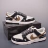 sy_no_D89784FB9AC17C9CACA8B770CCC00317_4 Louis Vuitton x Nike Dunk Low Custom – Brown Swoosh / Monogram