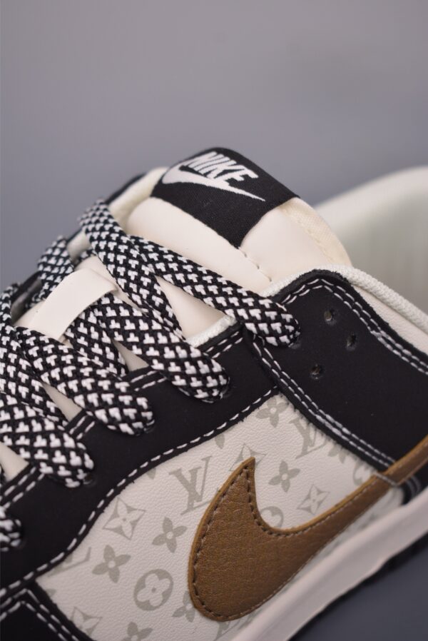 sy_no_D89784FB9AC17C9CACA8B770CCC00317_6 Louis Vuitton x Nike Dunk Low Custom – Brown Swoosh / Monogram
