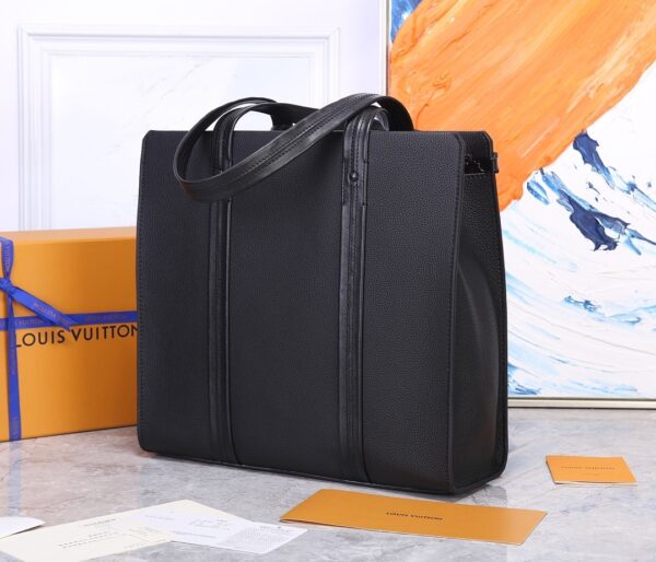 sy_no_D8ECF58FA6D547103EA9EFD8BCD1CFBA_2 LV Aerogram Tote Bag – Black